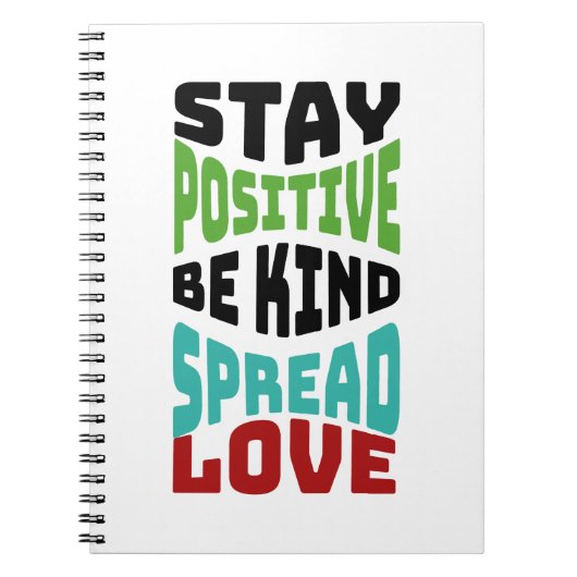 Blijvende Positieve Spiraal Notitieboek (Voorkant)