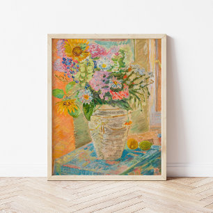 Blijvende wachtrij Zygmunt Waliszewski Poster