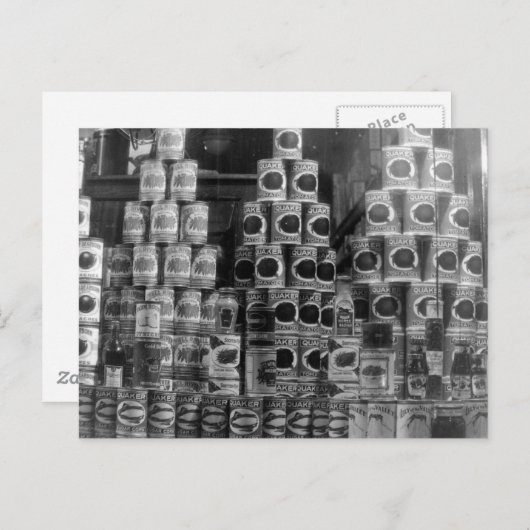  blik briefkaart (Voorkant / Achterkant)