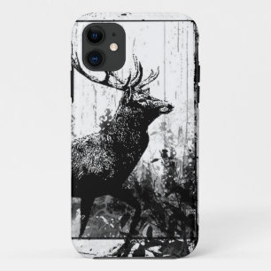 blik in zwart-wit, donkerder dier Case-Mate iPhone case