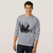  blik in zwart-wit, donkerder dier trui (Voorkant volledig)