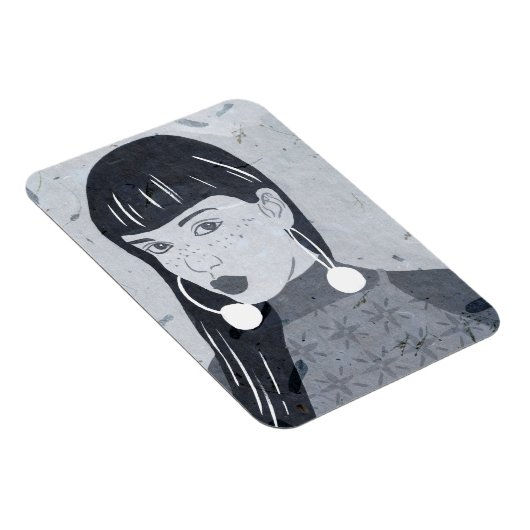 Blik nachtportret magneet (Rechterzijde)