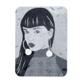 Blik nachtportret magneet (Verticaal)