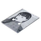 Blik nachtportret notitieboek (Linkerzijde)