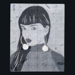 Blik nachtportret puzzel<br><div class="desc">Nachtportret II van Melissa Wang. | 140756 GG</div>