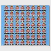 blik op de toekomst cadeaupapier (Vlak)