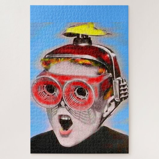 blik op de toekomst legpuzzel (Verticaal)