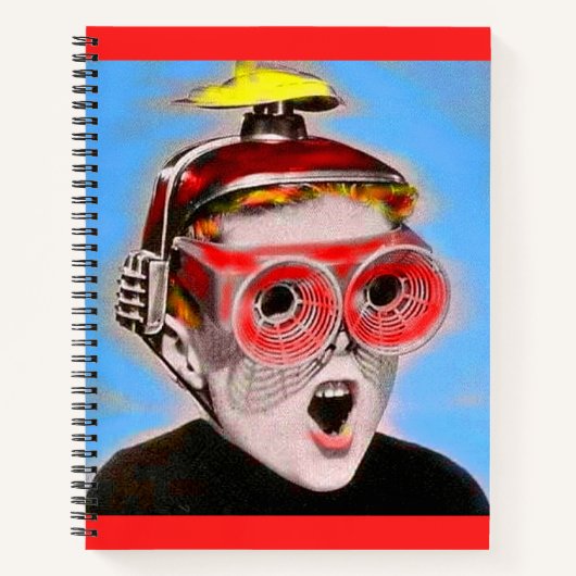 blik op de toekomst notitieboek (Voorkant)