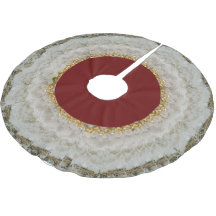  blik op gevlekte kerstboomrokken