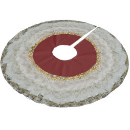  blik op gevlekte kerstboomrokken kerstboom rok