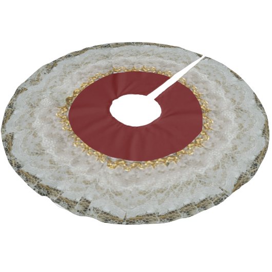 blik op gevlekte kerstboomrokken kerstboom rok (Gekanteld)