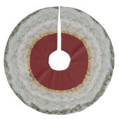 blik op gevlekte kerstboomrokken kerstboom rok (Voorkant)
