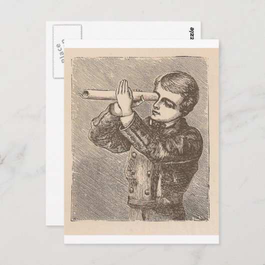 blik op sterren briefkaart (Voorkant / Achterkant)