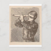 blik op sterren briefkaart (Voorkant)