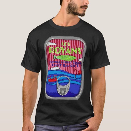 Blik Sardines Les Royans T-shirt (Voorkant)