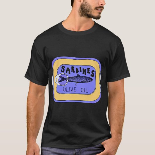 Blik Sardines T-shirt (Voorkant)