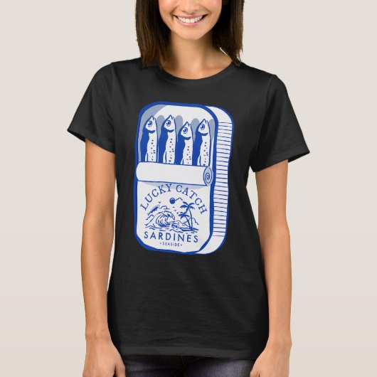 Blik Sardines T-shirt (Voorkant)