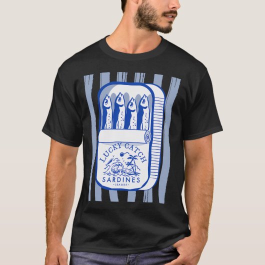 Blik Sardines T-shirt (Voorkant)