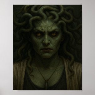 Blik van Medusa Poster