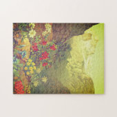 blikbloemen, bergen puzzle legpuzzel (Horizontaal)