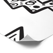 Blikbouten set. Handleiding met tandwiel Poster (Hoek)