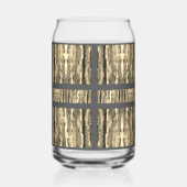 blikglas blikvorm glas (Achterkant)