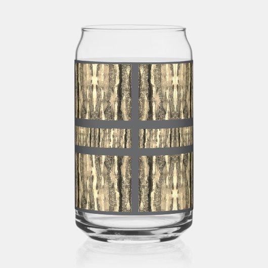 blikglas blikvorm glas (Achterkant)