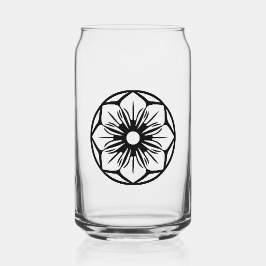 blikglas blikvorm glas (Voorkant)