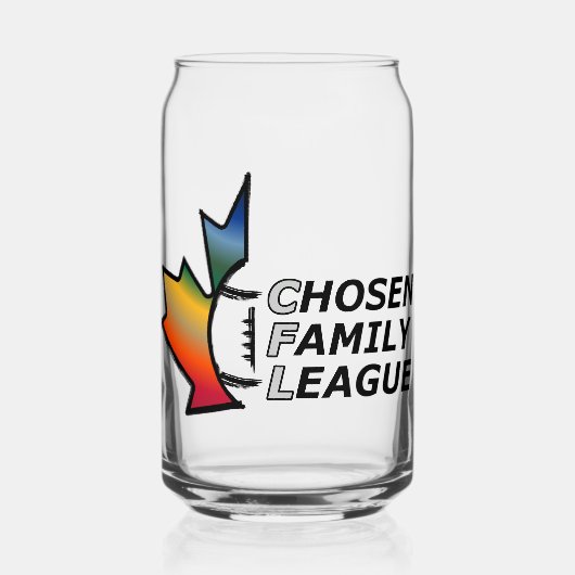 blikglas blikvorm glas (Voorkant)