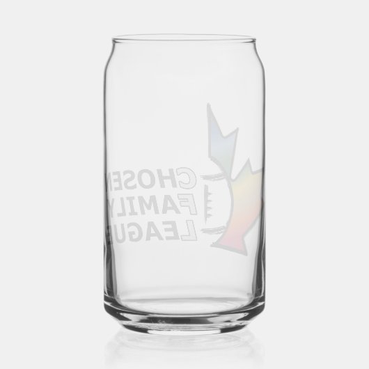 blikglas blikvorm glas (Achterkant)