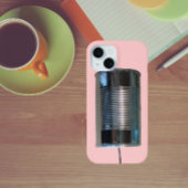 Blikje en touw telefoon iPhone 15 case