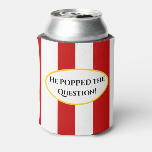 Blikje koeler in de stijl van Popcorn (Blikje Achterkant)