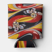 Blikjehouder met Belgische kleuren ontwerp Blikjeskoeler (Voorkant)