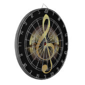 Blikjes - Goud Dartbord (Voorkant Links)