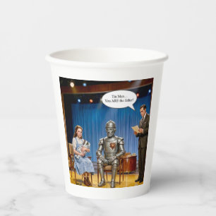 Blikken Man je bent de vader Papieren Bekers