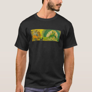 Blikken Man StroMan Laffe Leeuw Dorothy Toto Toven T-shirt