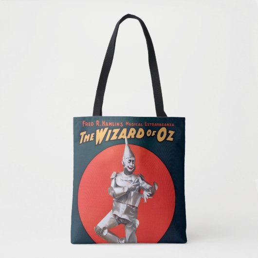 Blikken Man Tote Bag (Voorkant)