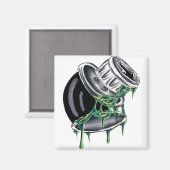 blikmagneet magneet (Voorkant / Achterkant)