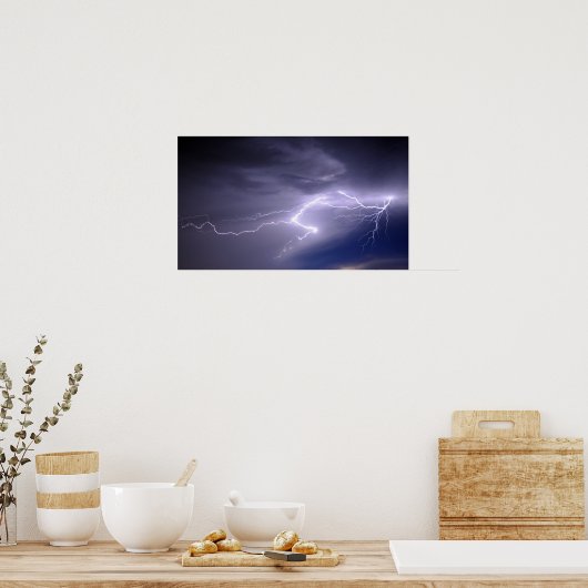 Bliksem 1 poster (Keuken)