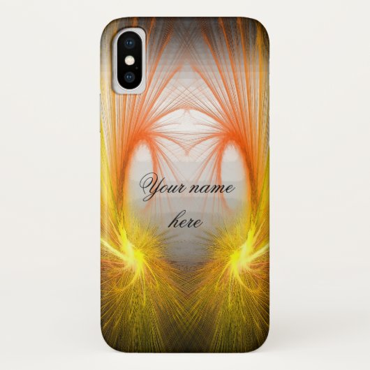 Bliksem abstract Hoesje-Mate iPhone case (Achterkant)