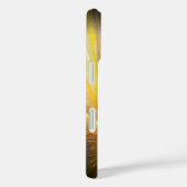 Bliksem abstract, sinaasappel en zwart Case-Mate iPhone case (Achterkant / Rechts)