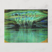 Bliksem, beroemd schilderij van Mikalojus Ciurlion Briefkaart (Voorkant)