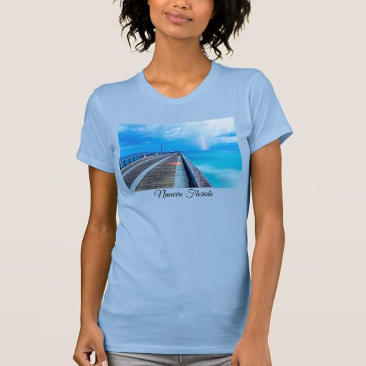 Bliksem bij marinesdoornpier T-shirt (Voorkant)