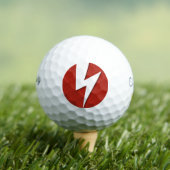 Bliksem, bout golfballen (Insitu Shirt)