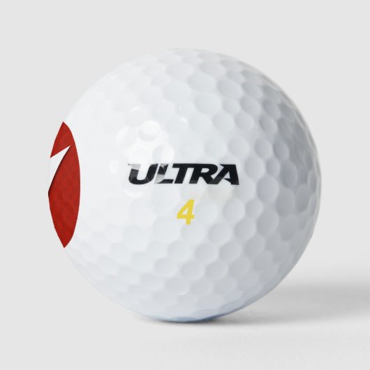 Bliksem, bout golfballen (Logo)