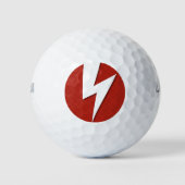 Bliksem, bout golfballen (Voorkant)