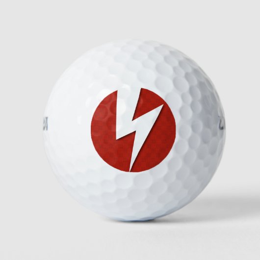 Bliksem, bout golfballen (Voorkant)