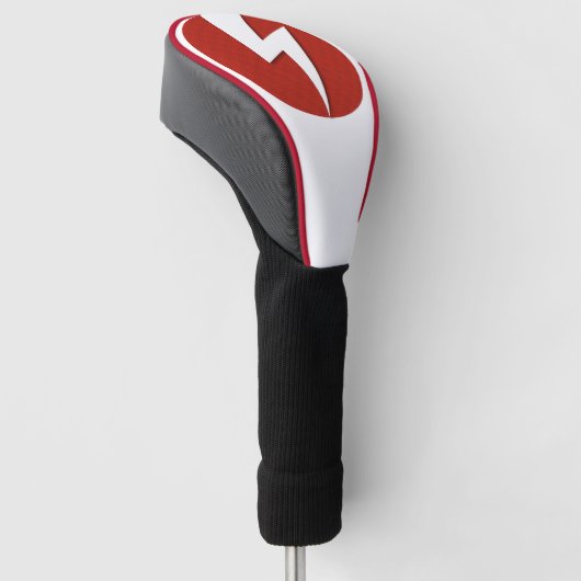 Bliksem, bout golfheadcover (Schuin)