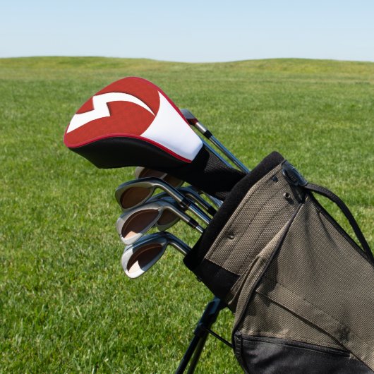 Bliksem, bout golfheadcover (Insitu)