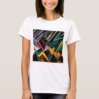 Bliksem boven Mountain Peaks T-shirt